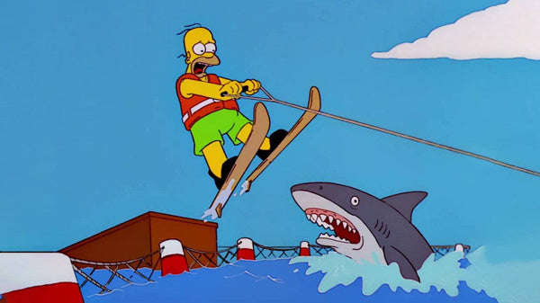 Homer Simpson jumping the shark
